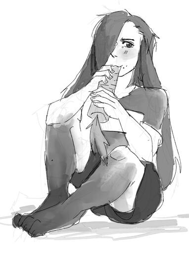 $25 - full body w/ b&w