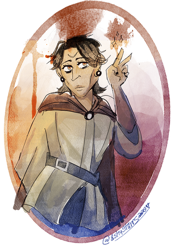 $25 - bust w/ flat color